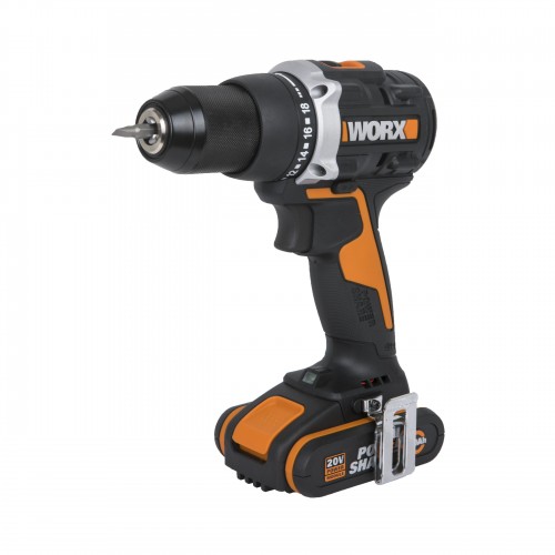 Worx WX102 - Taladro atornillador BL (2bat 2.0Ah)